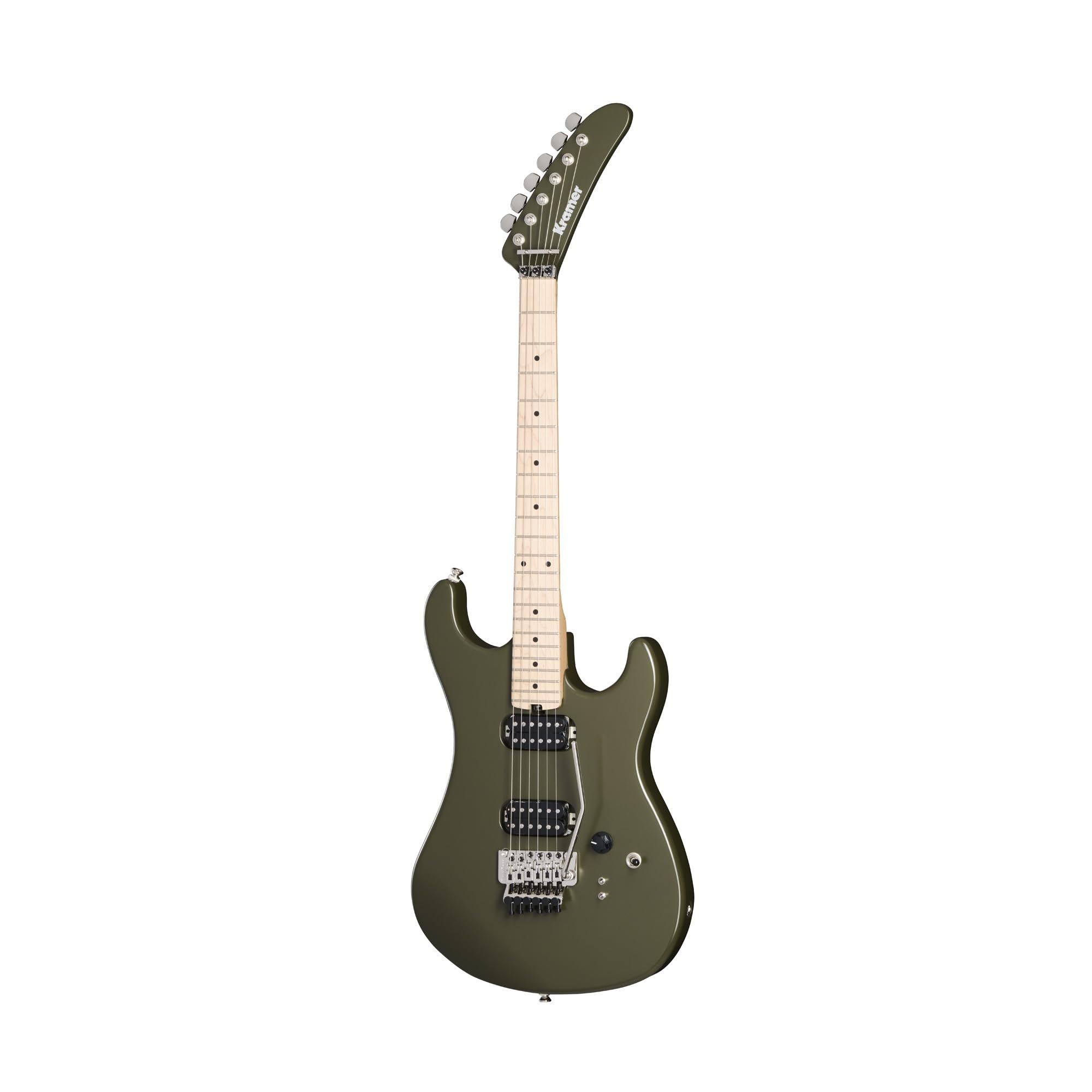 Amazon.com: Kramer 84 HH Maple Neck Floyd Rose, Atlas Green with